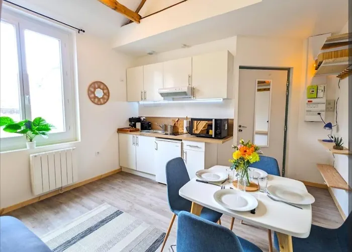 T2 Bis Moderne Avec Mezzanine Calme Hyper Centre Apartamento